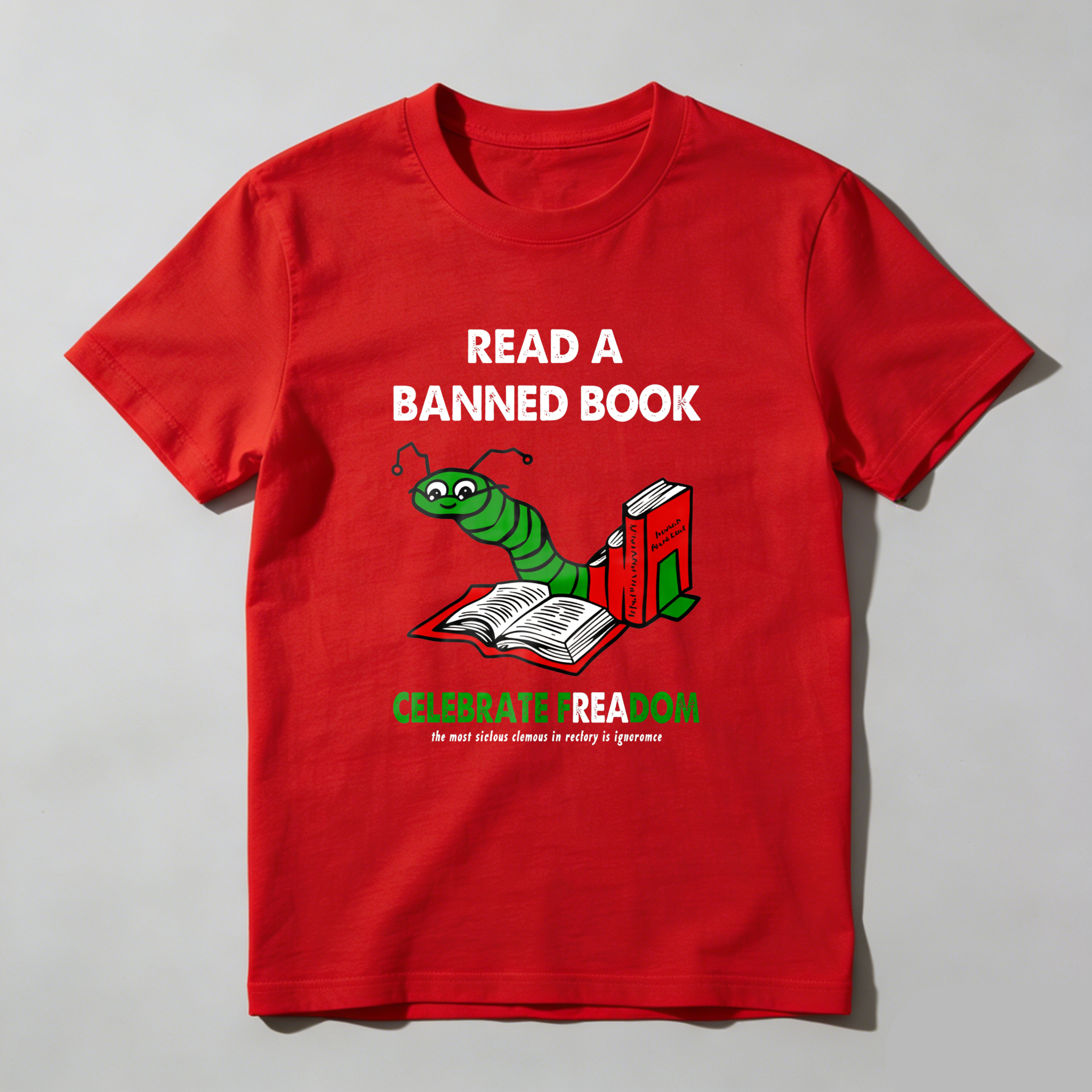 Wardrobecart Read A Banned Book Celebrate Freedom Tshirt
