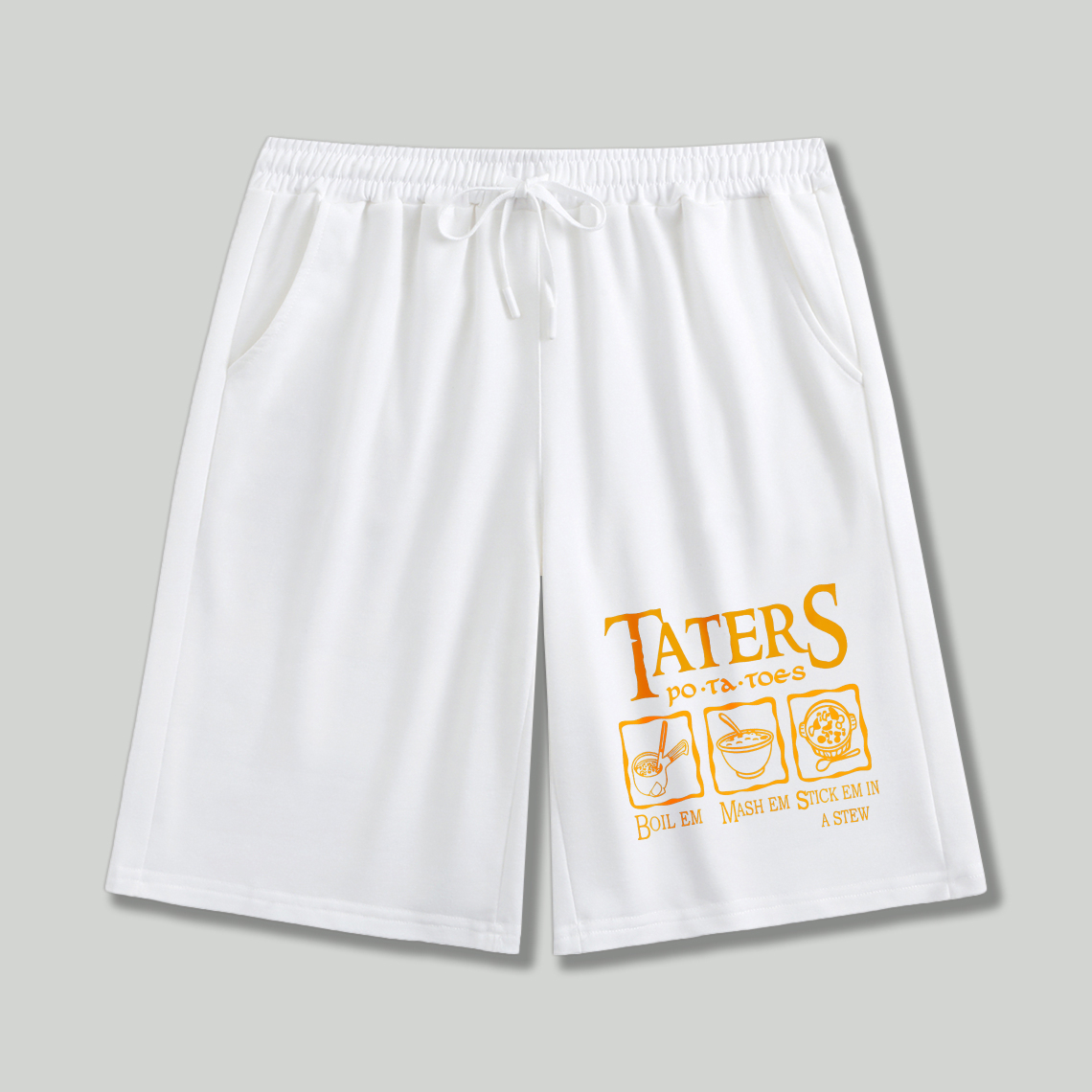 Wardrobecart Taters Potatoes Boil Em Mash Em Stick Em In A Stew Shorts