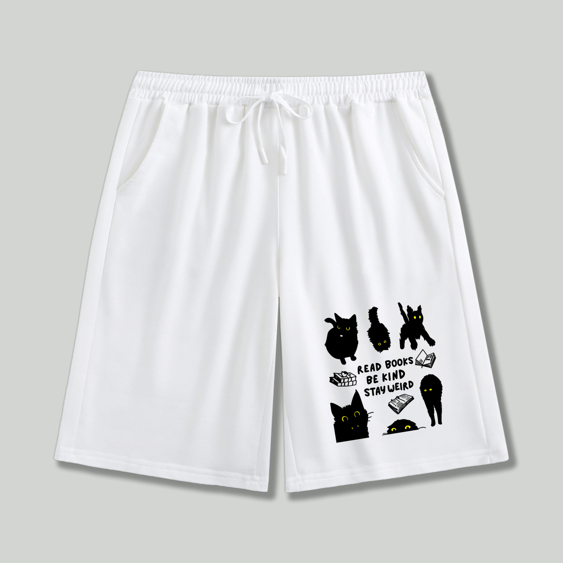 Wardrobecart Cats Reading Books Be Kind Stay Weird Shorts