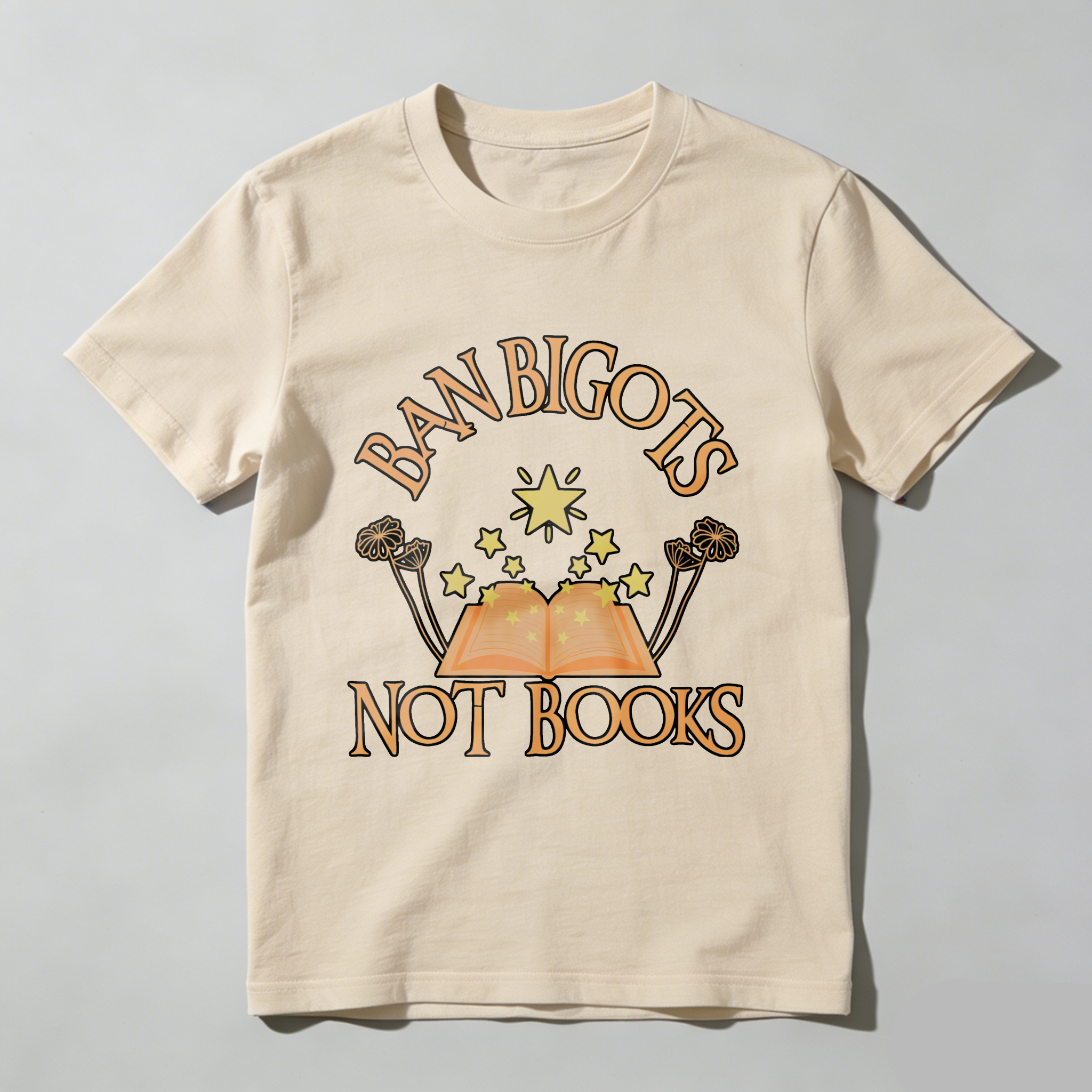 Wardrobecart Ban Bigots Not Books Tshirt