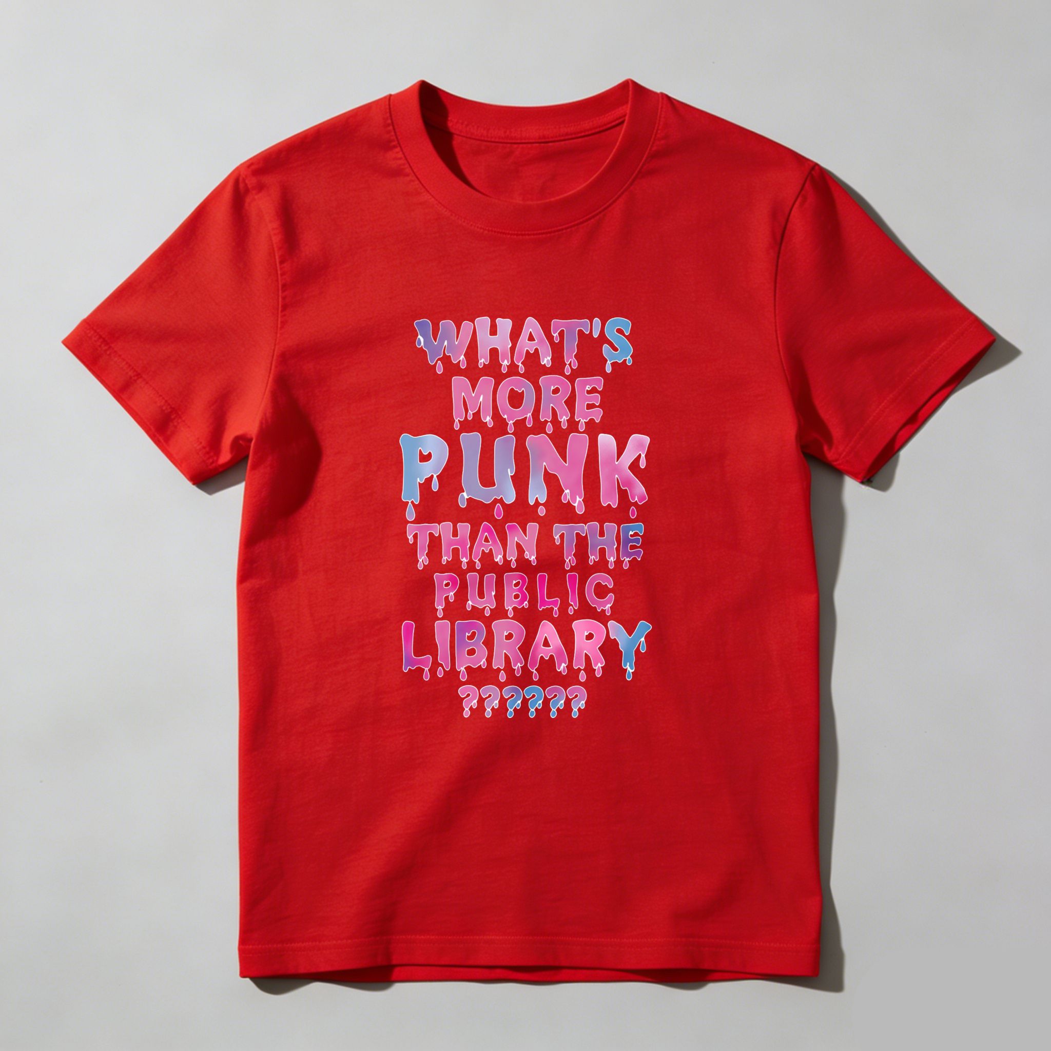 Wardrobecart What's More Punk Than The Public Library Tshirt