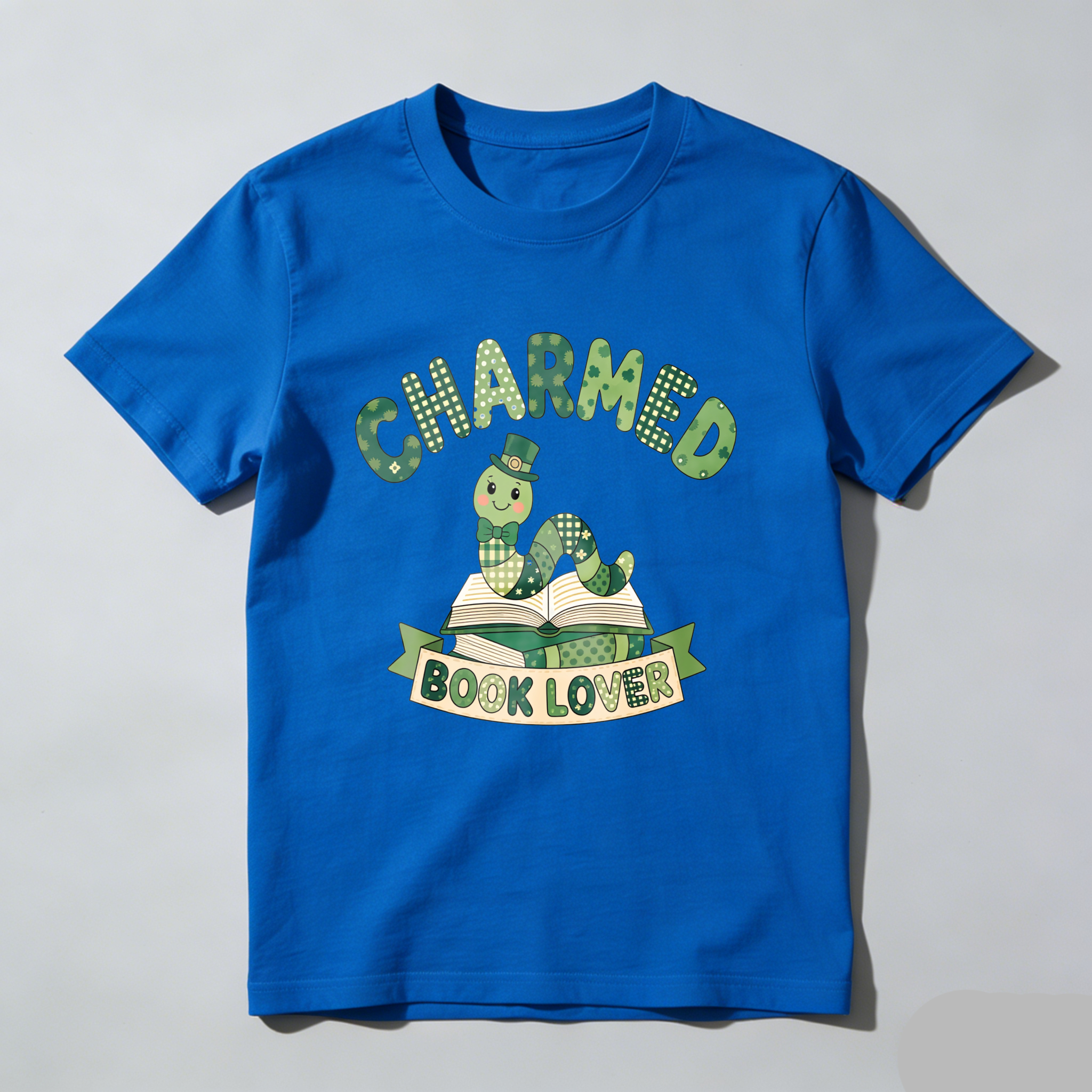 Wardrobecart Charmed Book Lover Snake Reading tshirt