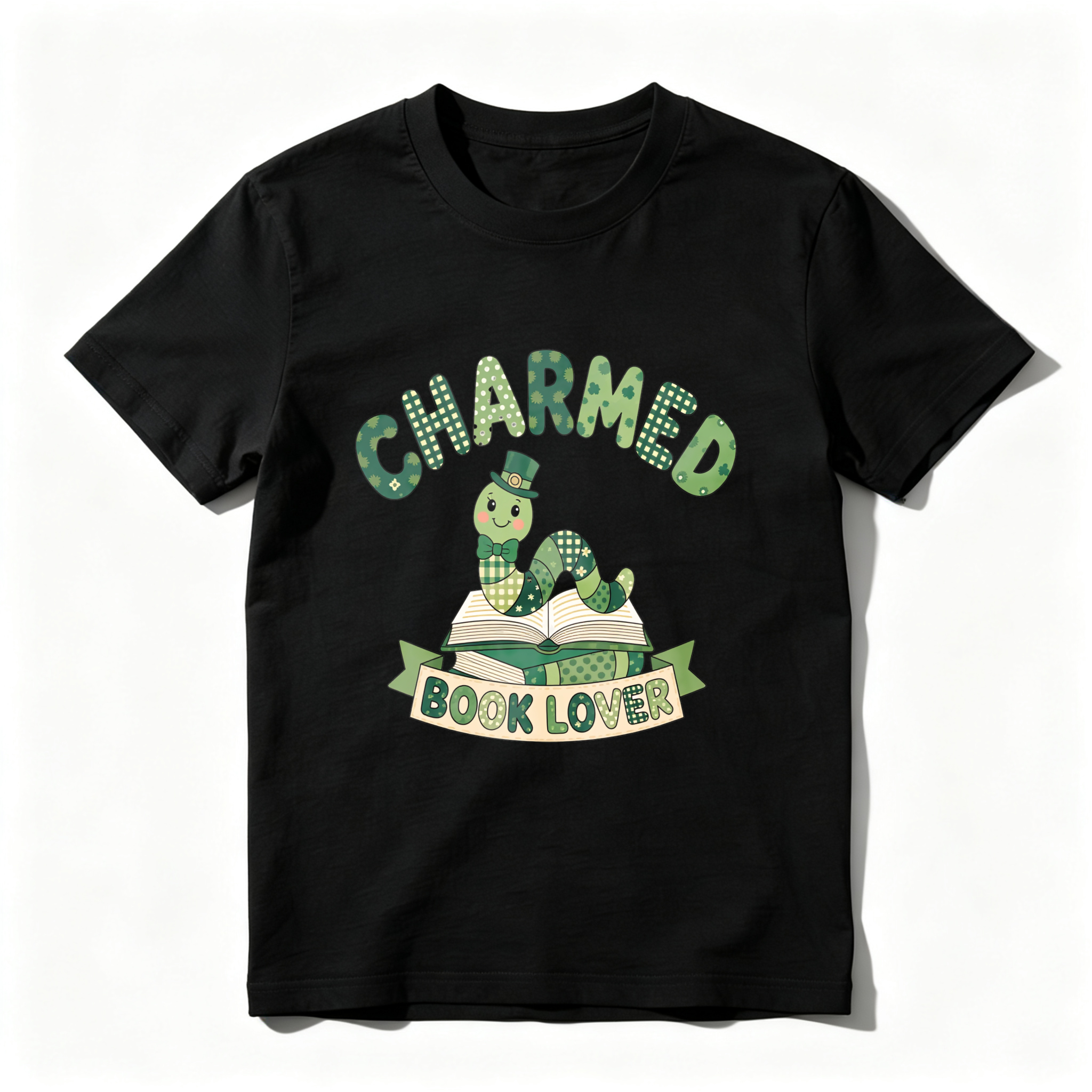 Wardrobecart Charmed Book Lover Snake Reading tshirt