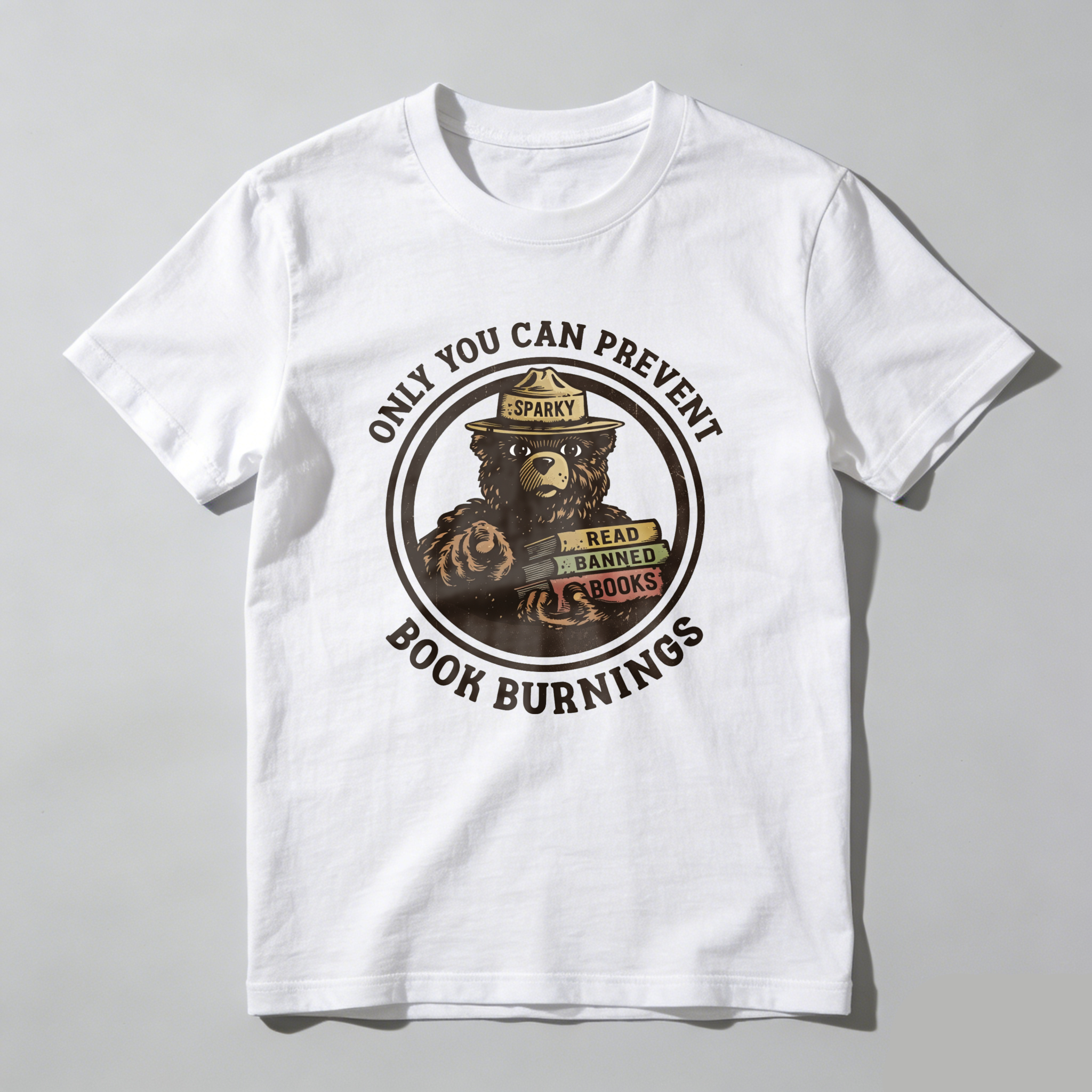 Wardrobecart Only You Can Prevent Book Burnings Tshirt
