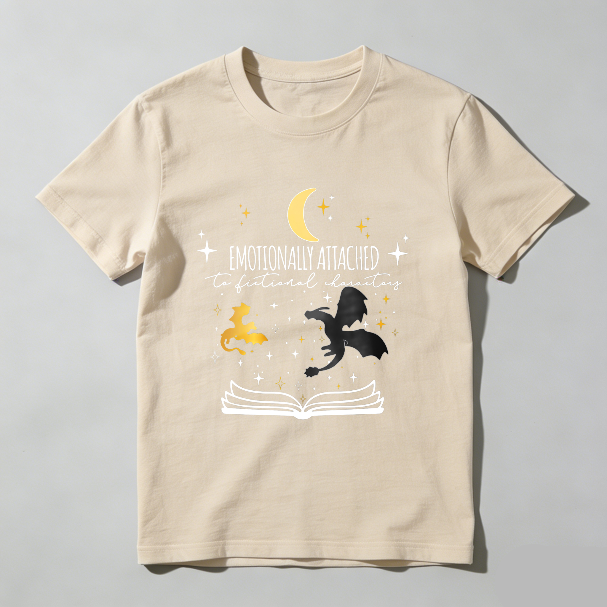 Wardrobecart Emotionally Attached To Fictional Characters Tshirt