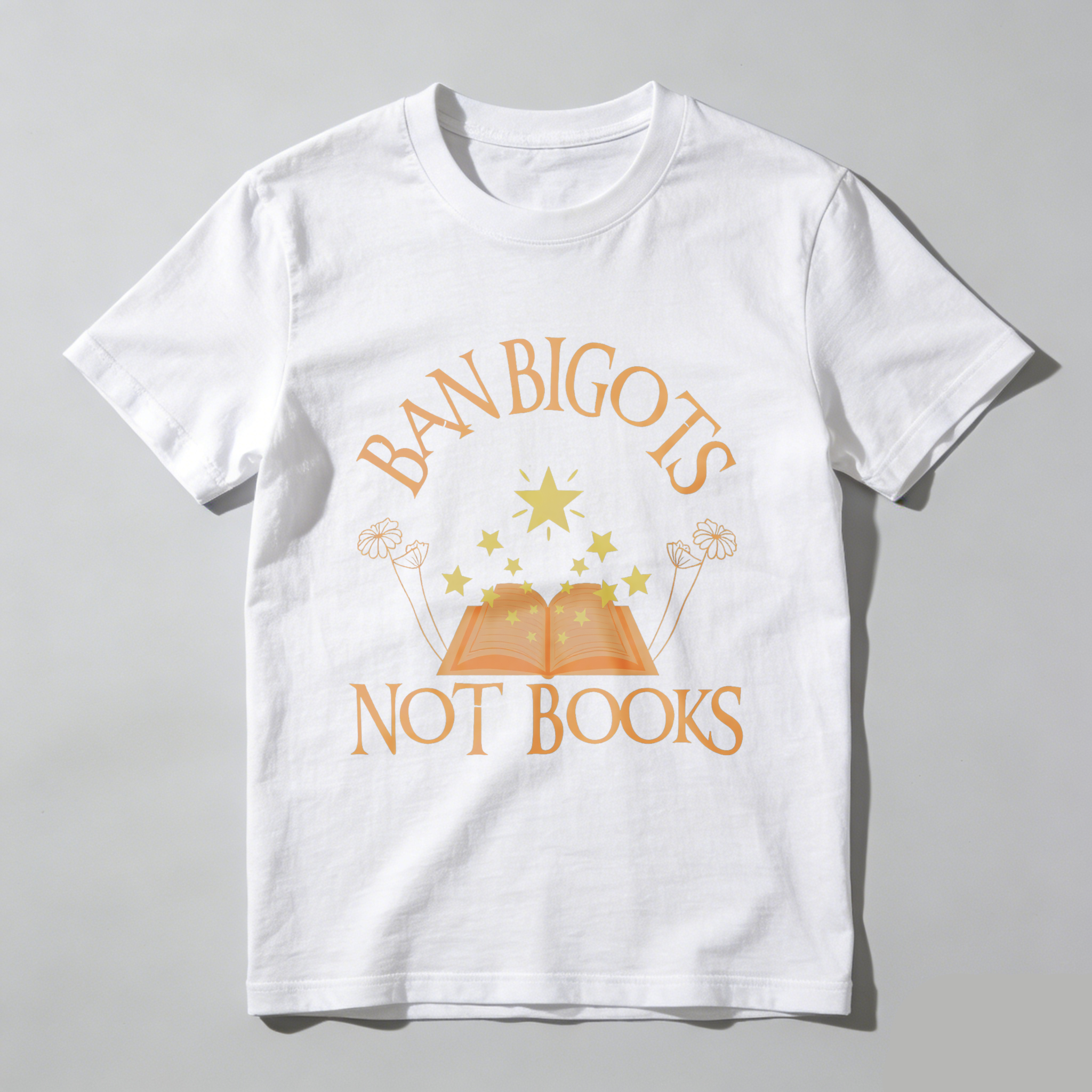 Wardrobecart Ban Bigots Not Books Tshirt