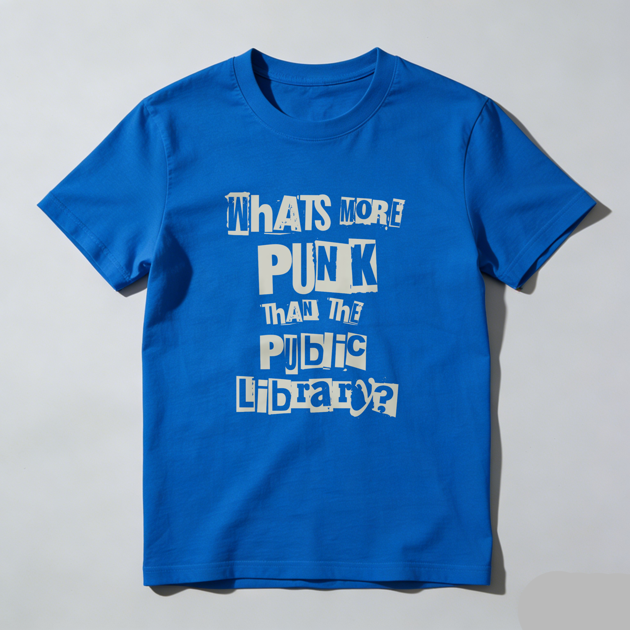 Wardrobecart What's More Punk Than The Public Library Tshirt