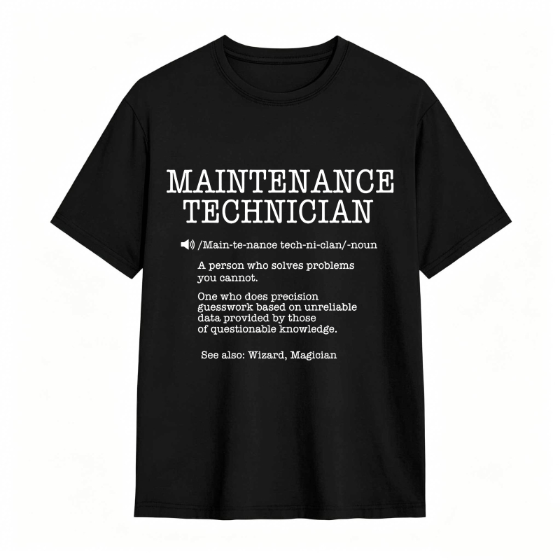 Maintenance Technician Repair Worker Handyman T-Shirt