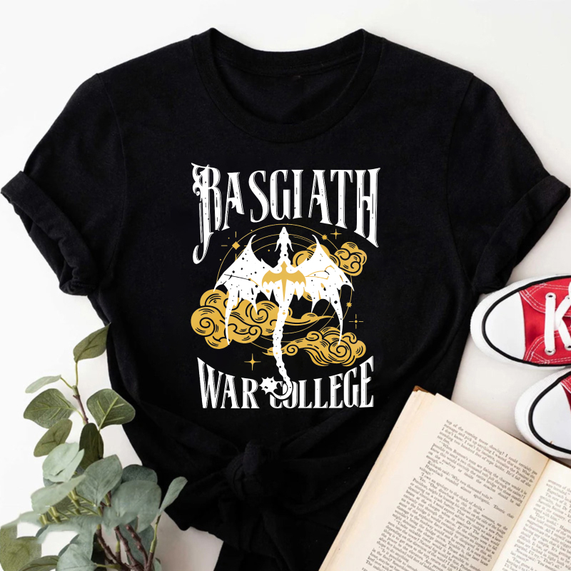 Wardrobecart Basgiath War College Dragon Emblem Tshirt