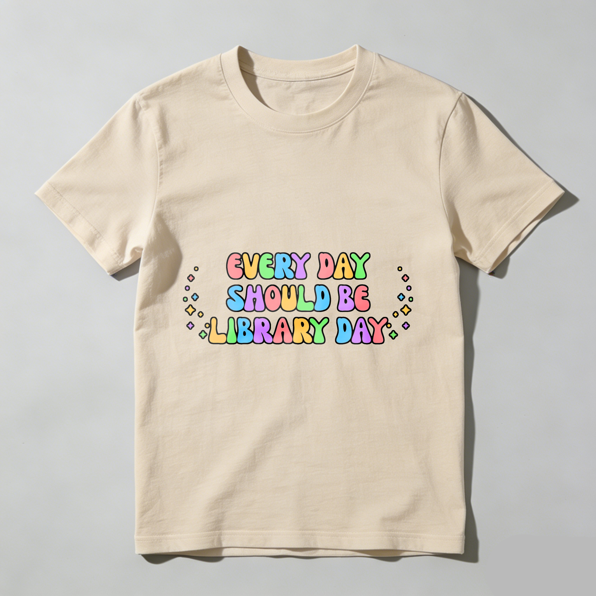 Wardrobecart Every Day Should Be Library Day Tshirt