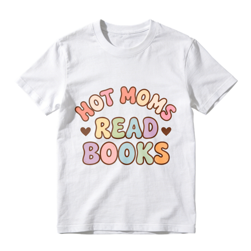 Wardrobecart Hot Moms Read Books Unisex Classic T-shirt