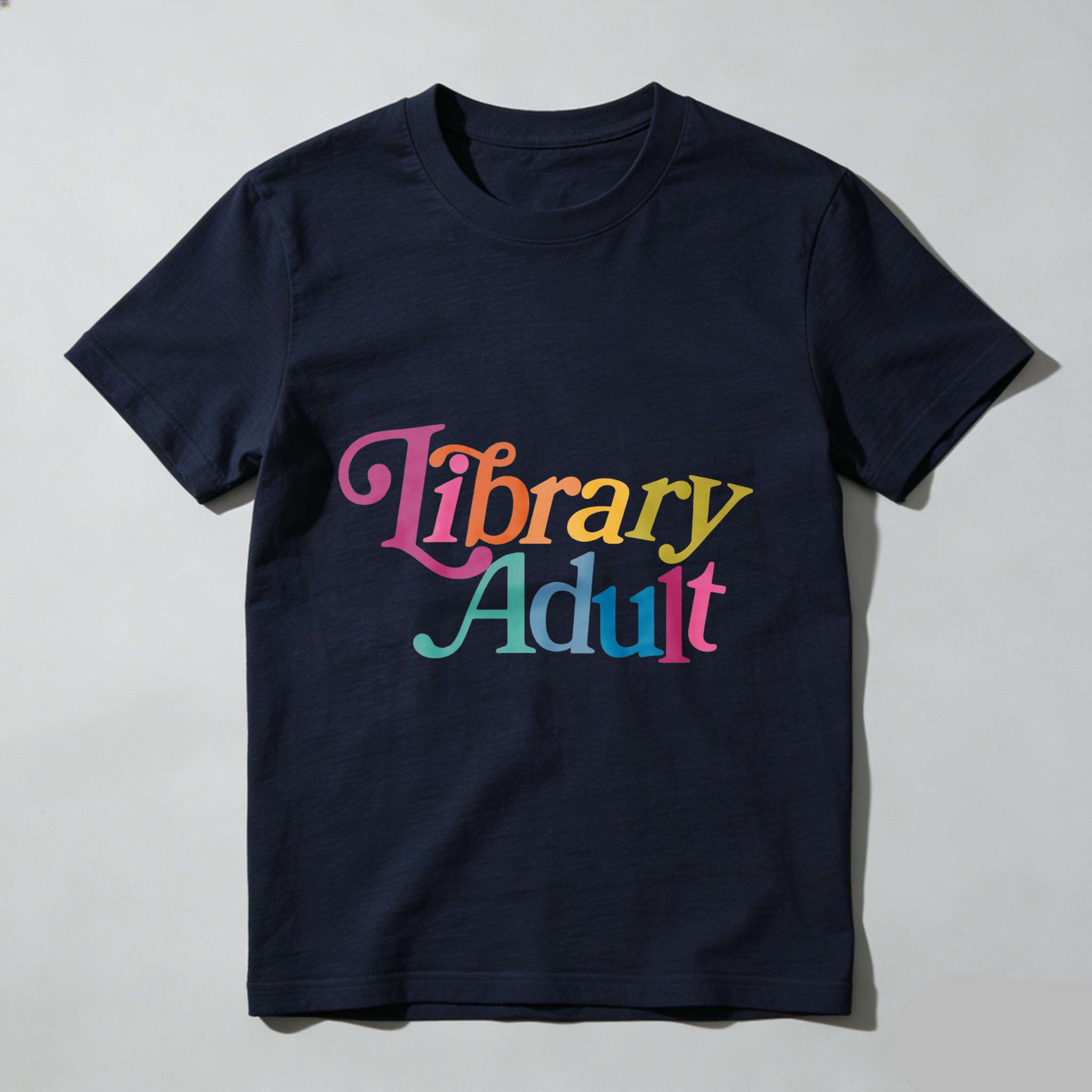Wardrobecart Library Adult Tshirt