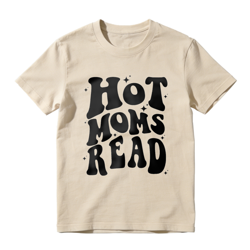 Wardrobecart Hot Moms Read Unisex Classic T-shirt