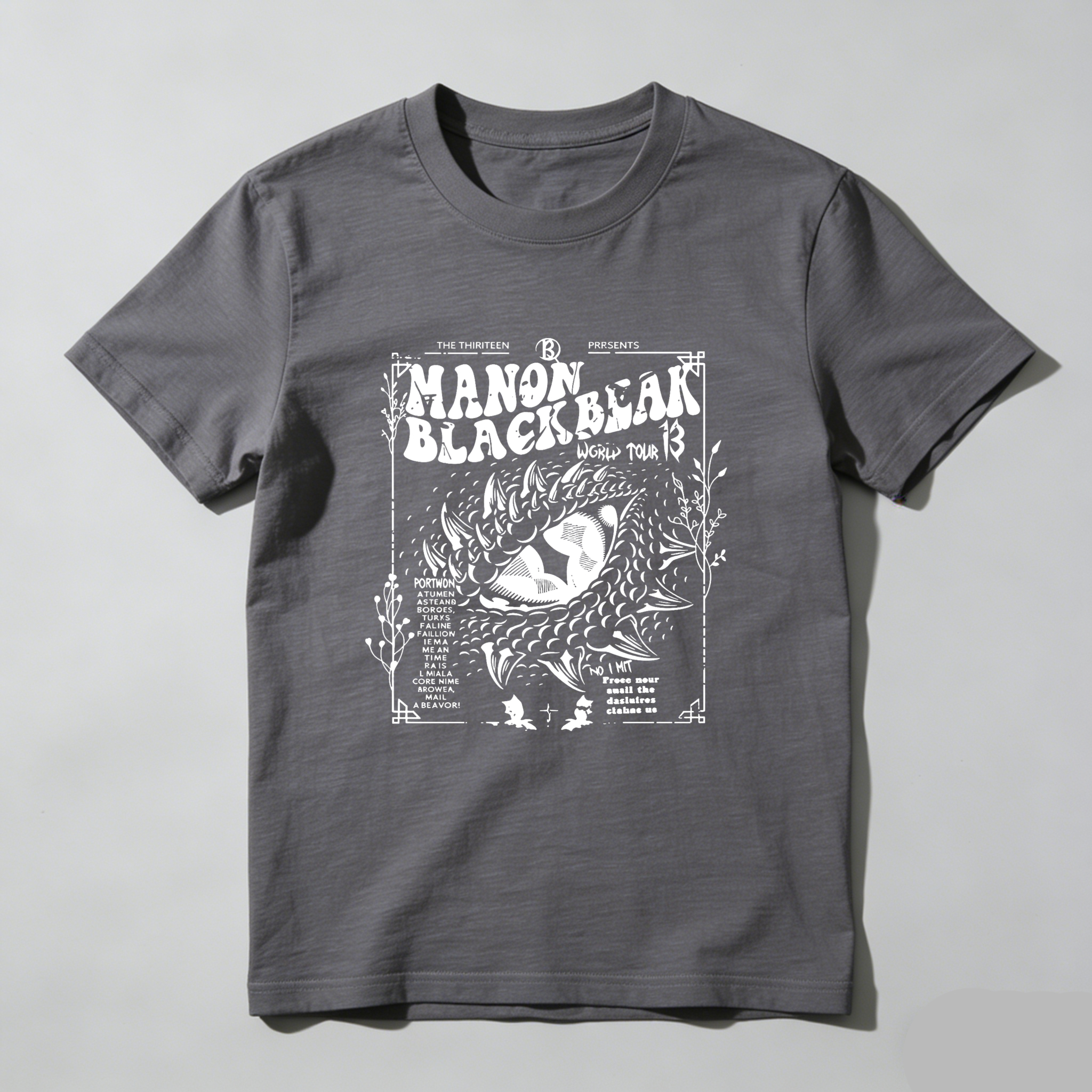 Wardrobecart Manon Blackbeak World Tour 13 Tshirt