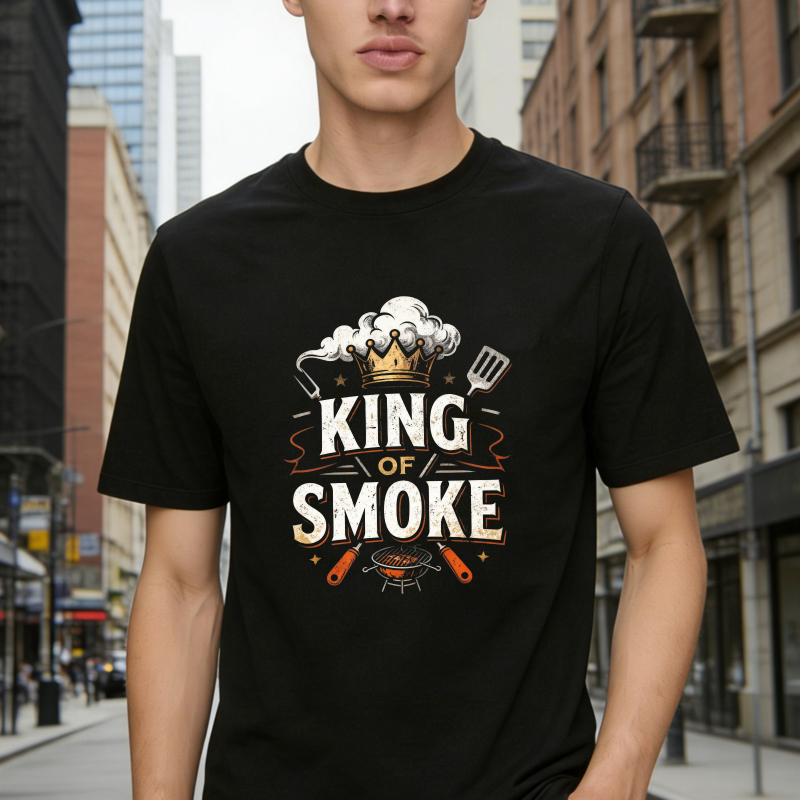 King Of Smoke BBQ Grill Crown Spatula Unisex Classic T-shirt