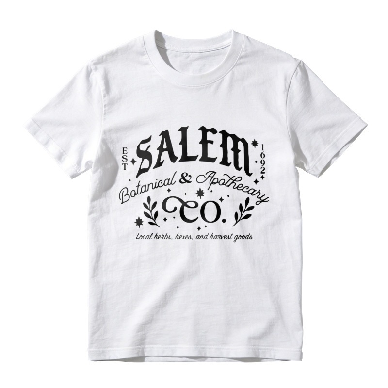 Salem Botanical And Apothecary Co Vintage Style Graphic T-shirt
