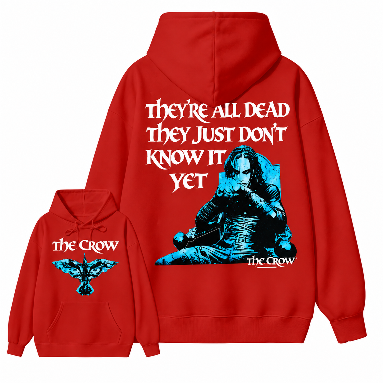 The Crow "They're All Dead They Just Don't Know It Yet" Graphic hoodie