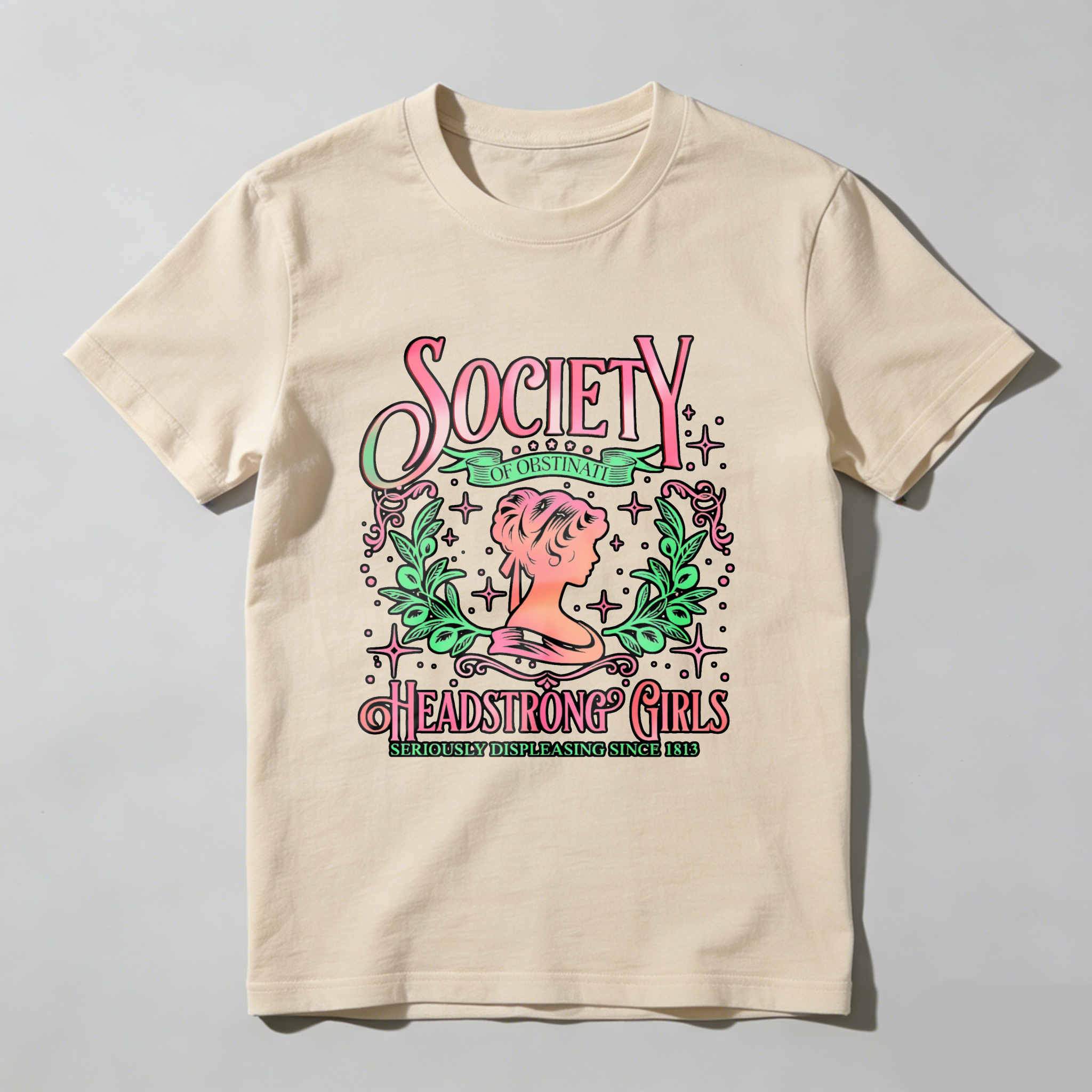 Wardrobecart Society Of Obstinate Headstrong Girls Tshirt