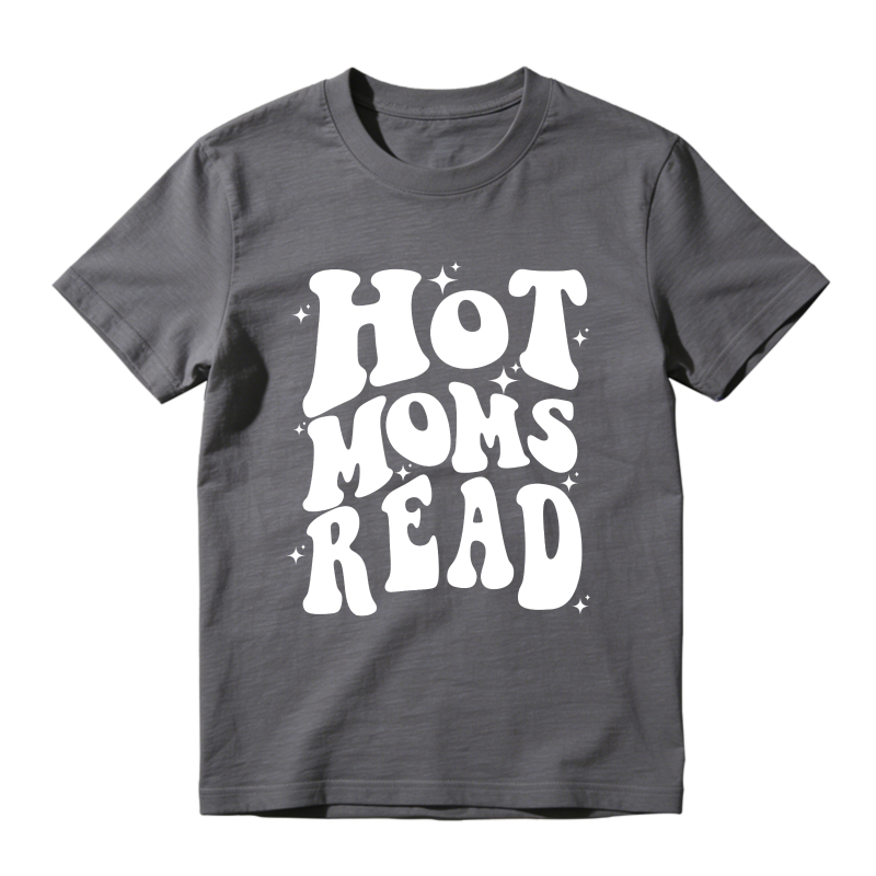 Wardrobecart Hot Moms Read Unisex Classic T-shirt