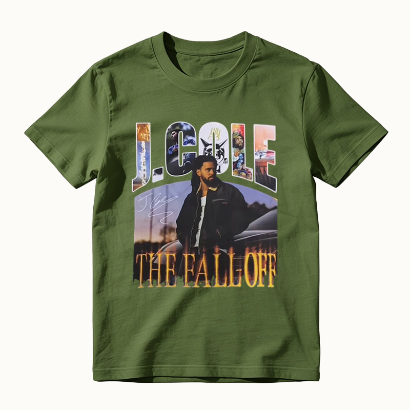 To Honor J. Cole The Fall-Off Tour Hip-Hop Graphic Music T-shirt