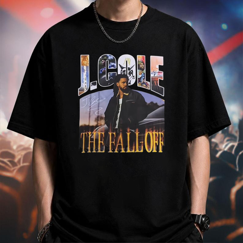 To Honor J. Cole The Fall-Off Tour Hip-Hop Graphic Music T-shirt