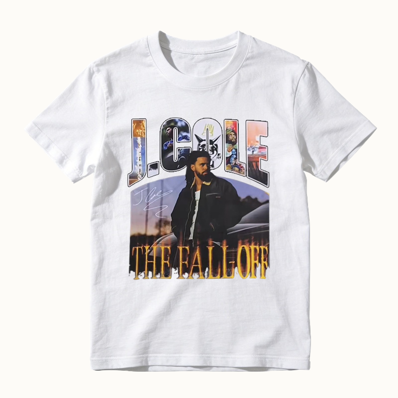 To Honor J. Cole The Fall-Off Tour Hip-Hop Graphic Music T-shirt