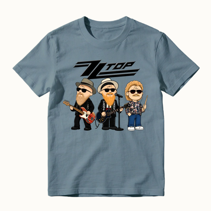 ZZ Top Vintage Tour Band Rock Tee Shirt