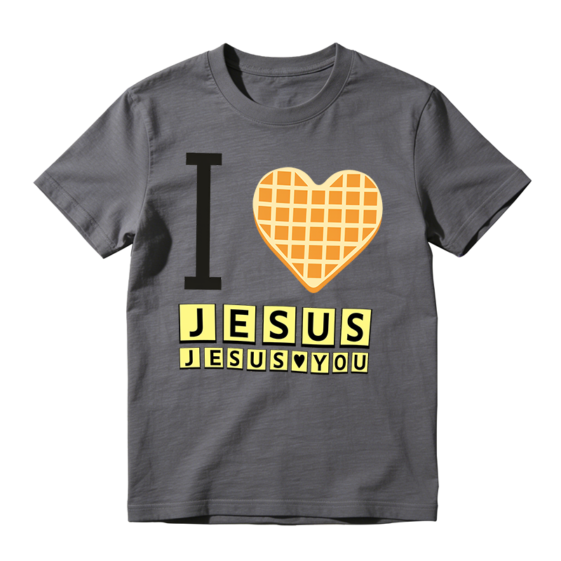 I Love Jesus Jesus Love You Christian Graphic Tee