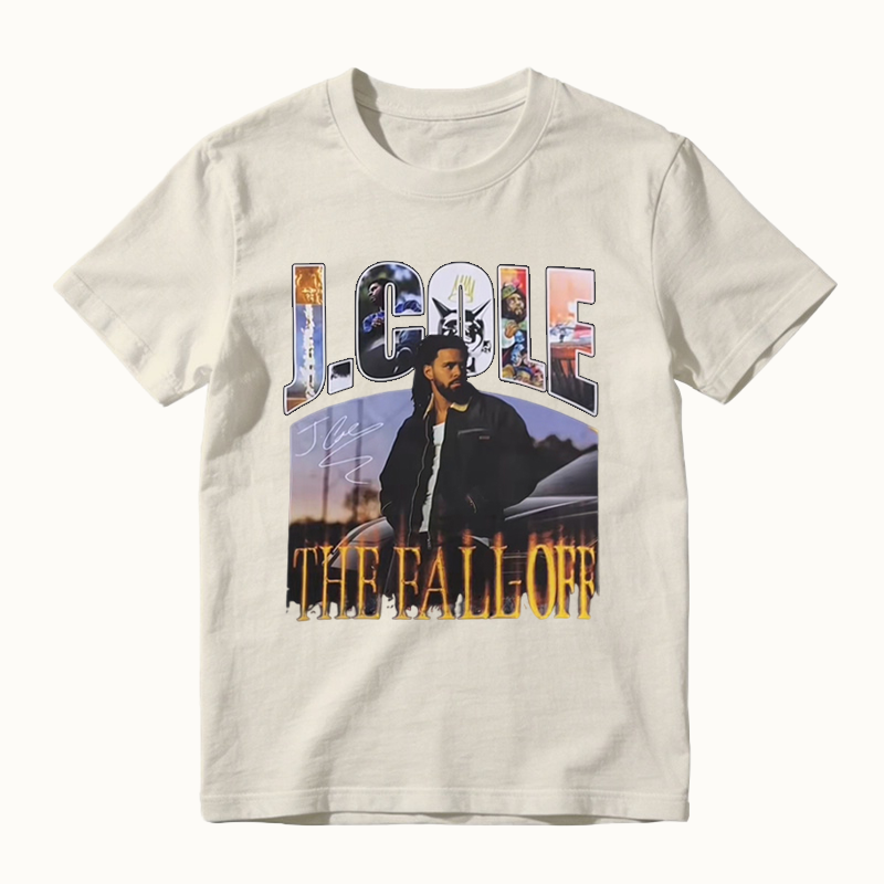 To Honor J. Cole The Fall-Off Tour Hip-Hop Graphic Music T-shirt
