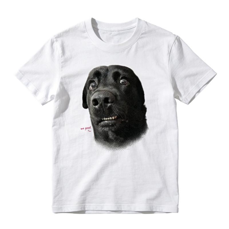 The Nervous Smile Funny Cotton Graphic Tee