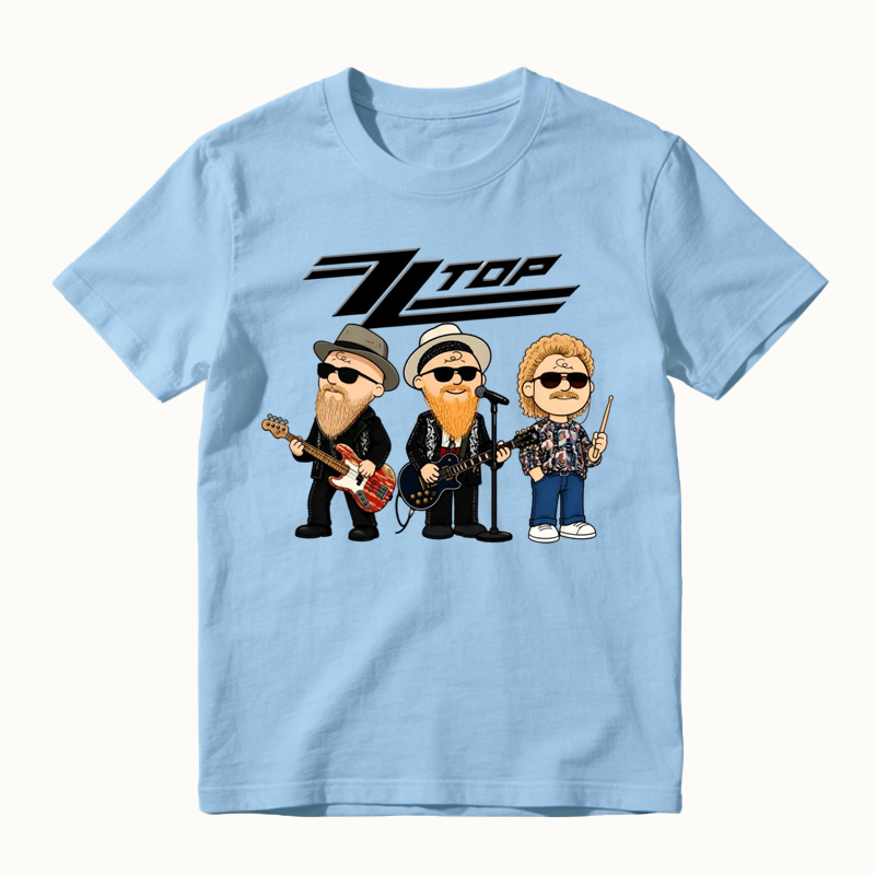 ZZ Top Vintage Tour Band Rock Tee Shirt