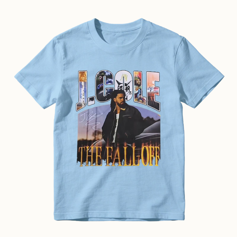 To Honor J. Cole The Fall-Off Tour Hip-Hop Graphic Music T-shirt