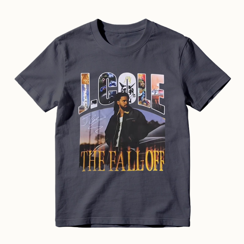 To Honor J. Cole The Fall-Off Tour Hip-Hop Graphic Music T-shirt
