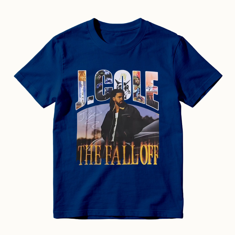 To Honor J. Cole The Fall-Off Tour Hip-Hop Graphic Music T-shirt