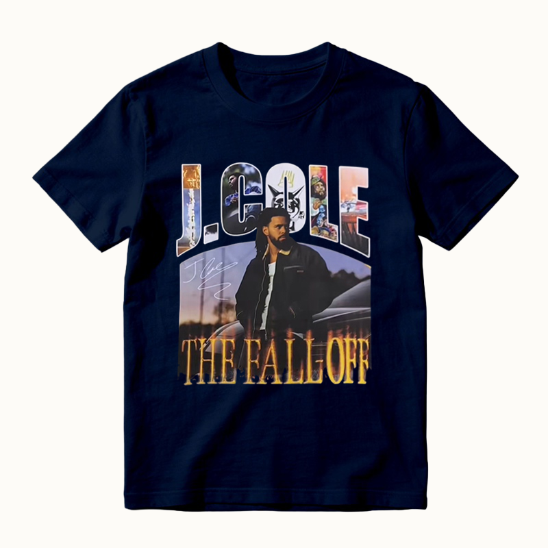 To Honor J. Cole The Fall-Off Tour Hip-Hop Graphic Music T-shirt