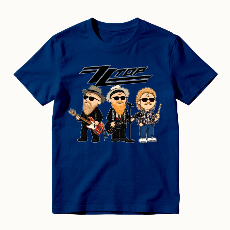 ZZ Top Vintage Tour Band Rock Tee Shirt