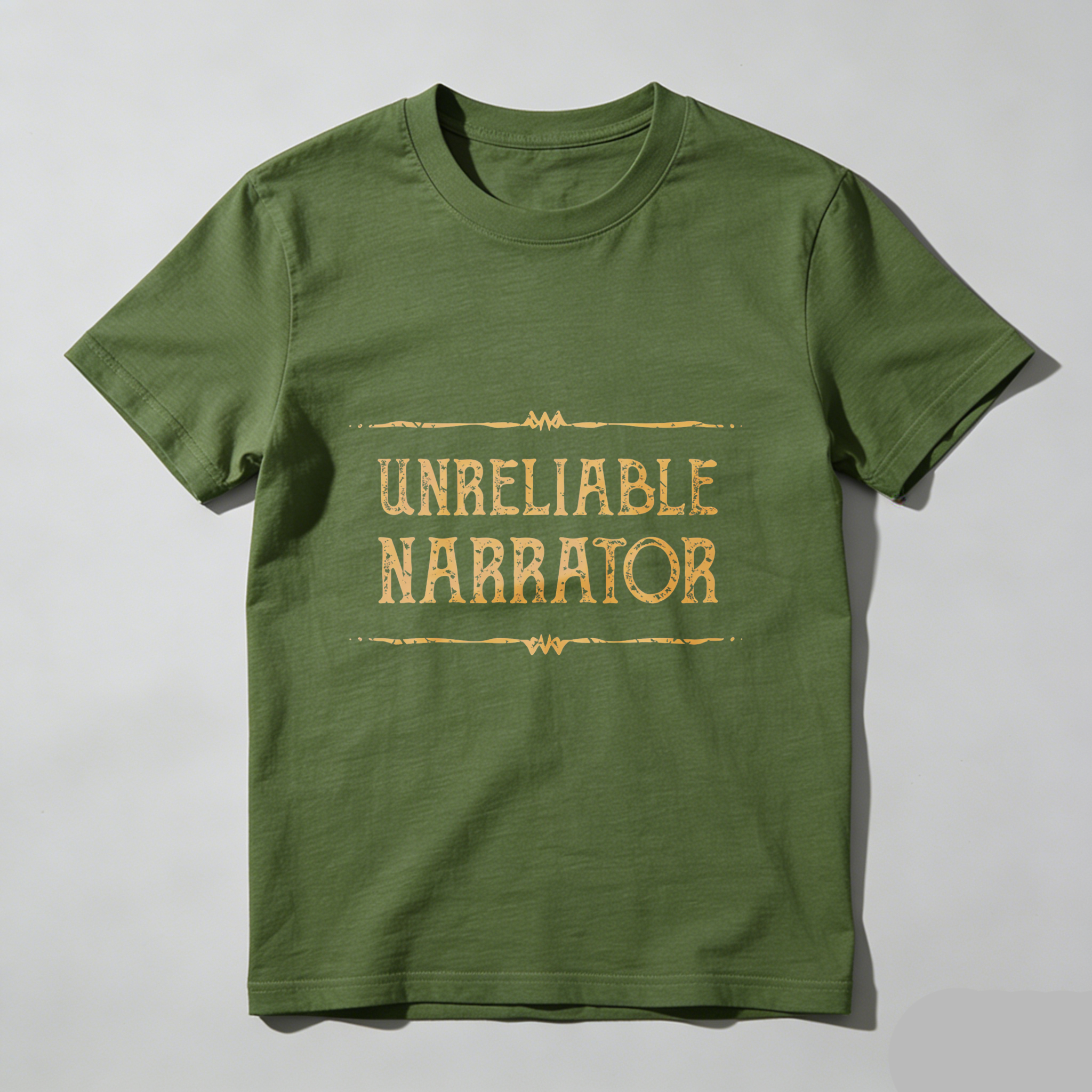 Wardrobecart Unreliable Narrator Tshirt