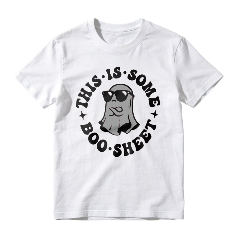 Funny Ghost Wearing Sunglasses This Is Some Boo Sheet, Unisex Classic T-shirt