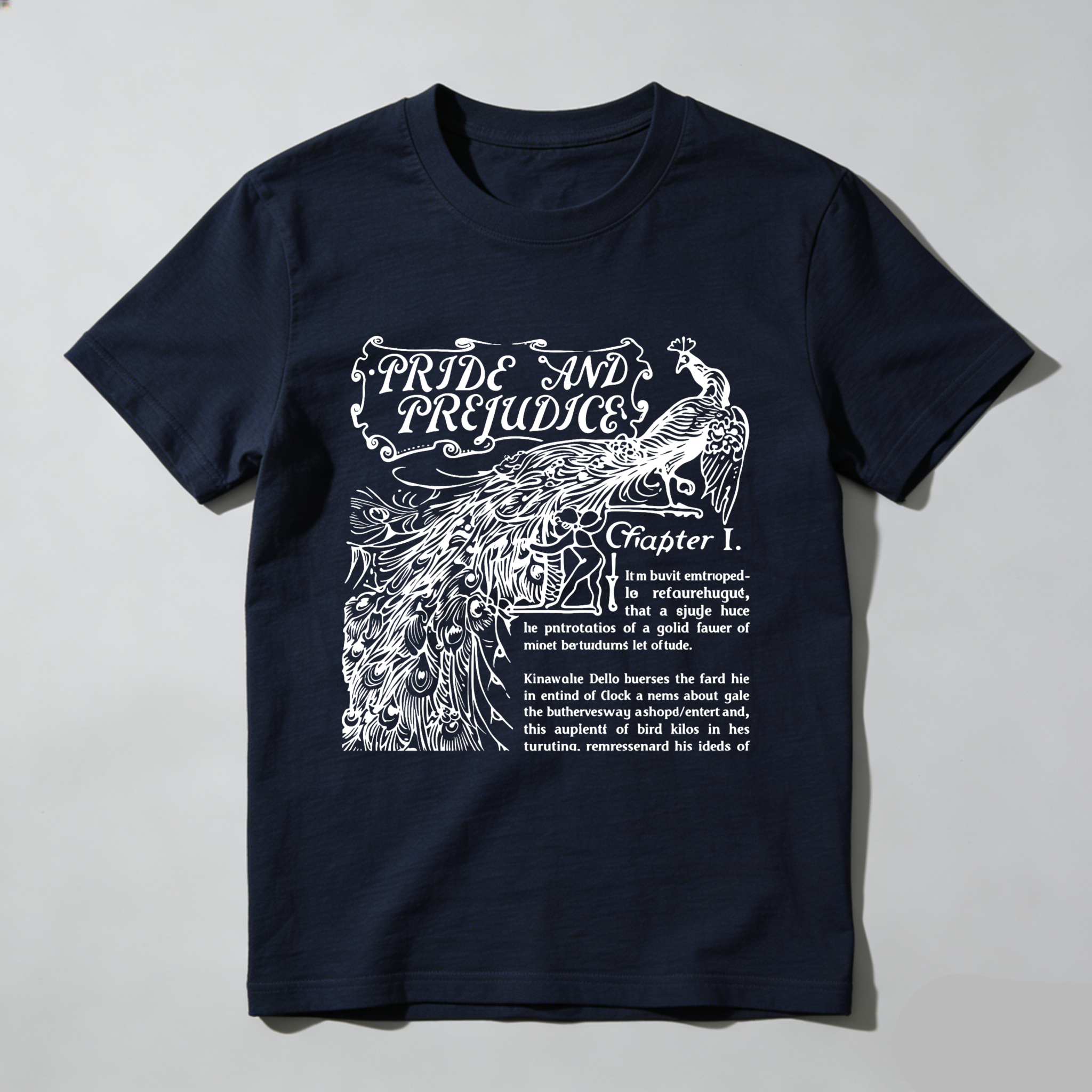 Wardrobecart Pride And Prejudice Chapter One Design Tshirt
