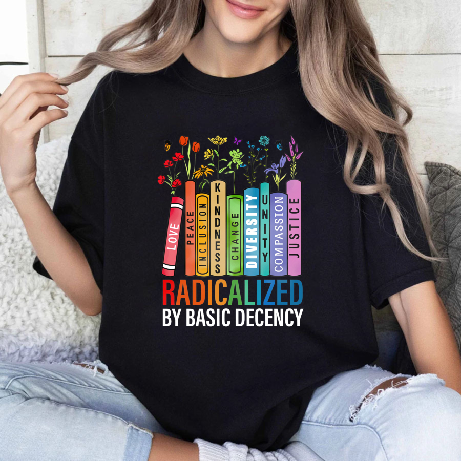 Wardrobecart Love Peace Inclusion Kindness Change Diversity Compassion Justice Tshirt