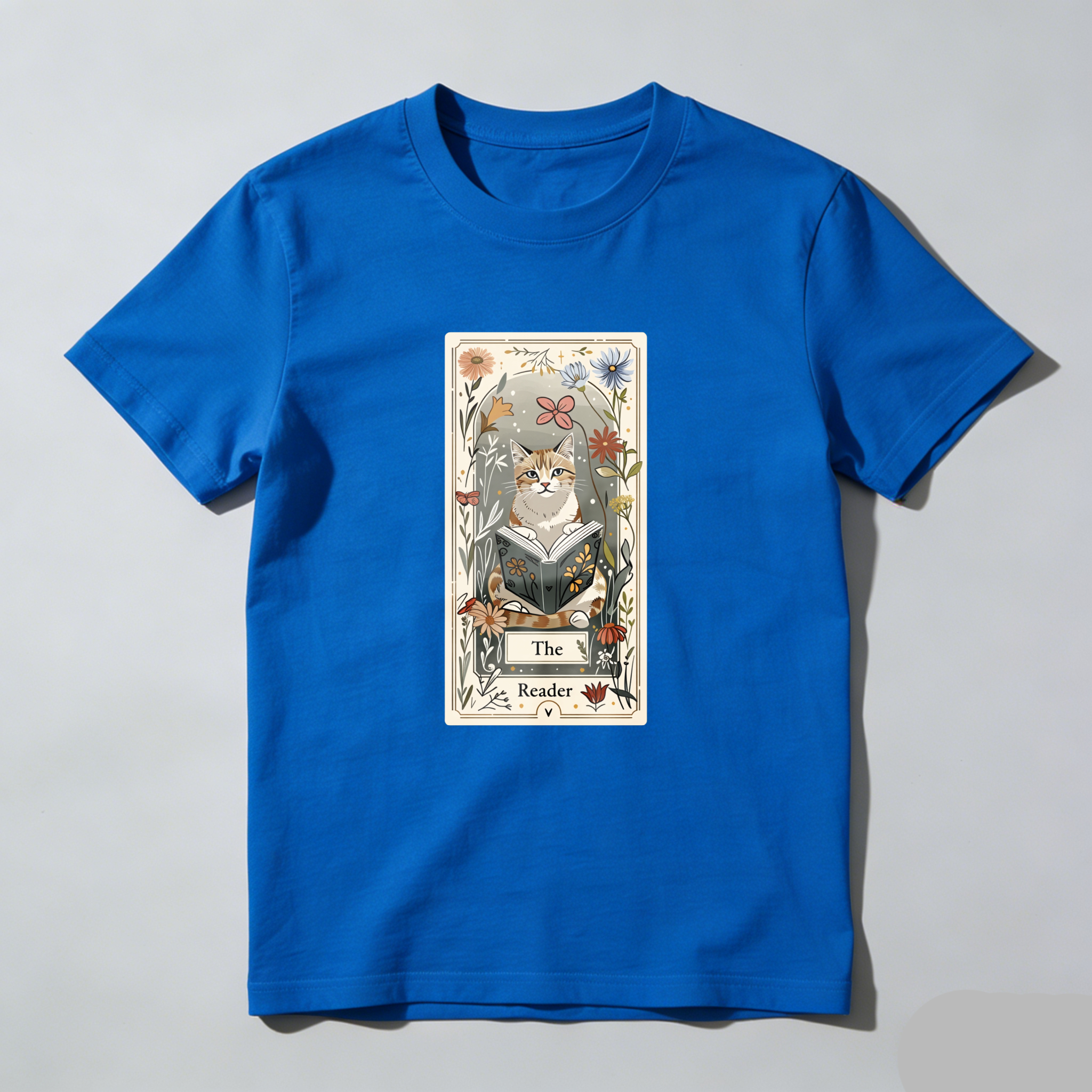 Wardrobecart The Reader Tarot Card Design Unisex Classic T-shirt