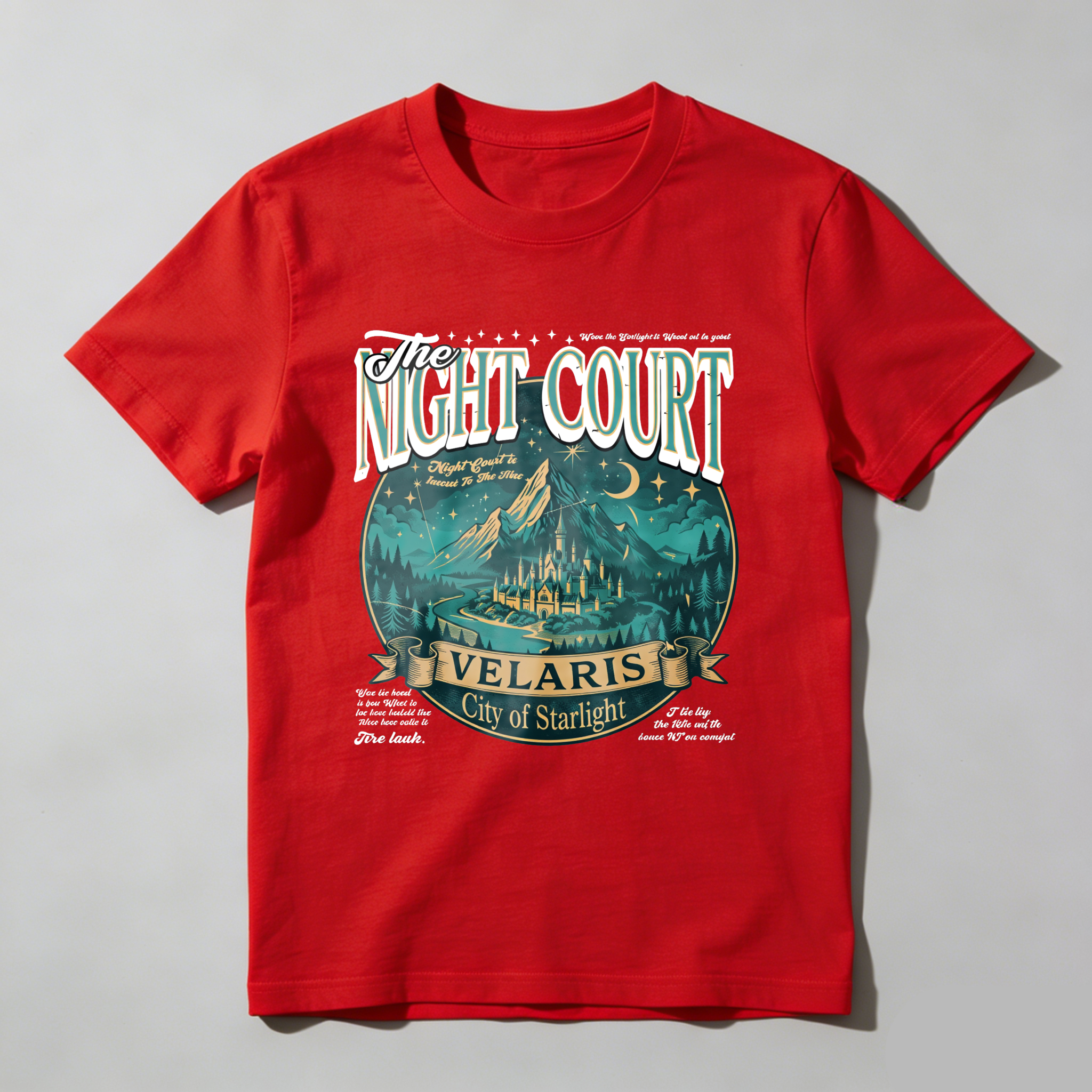 Wardrobecart The Night Court Velaris City Of Starlight Tshirt