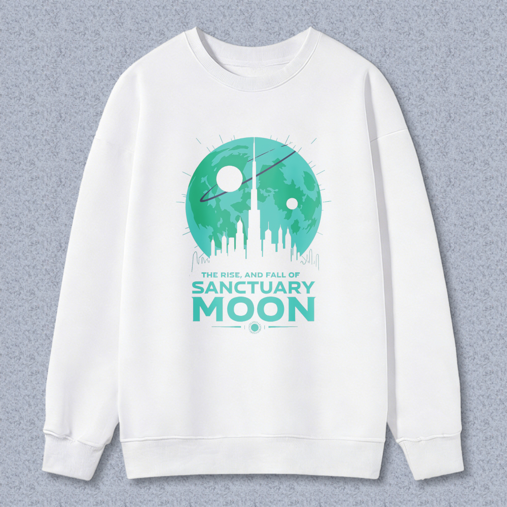 Wardrobecart Sanctuary Moon The Rise And Fall Of Sanctuary Moon Unisex Classic Sweatshirt