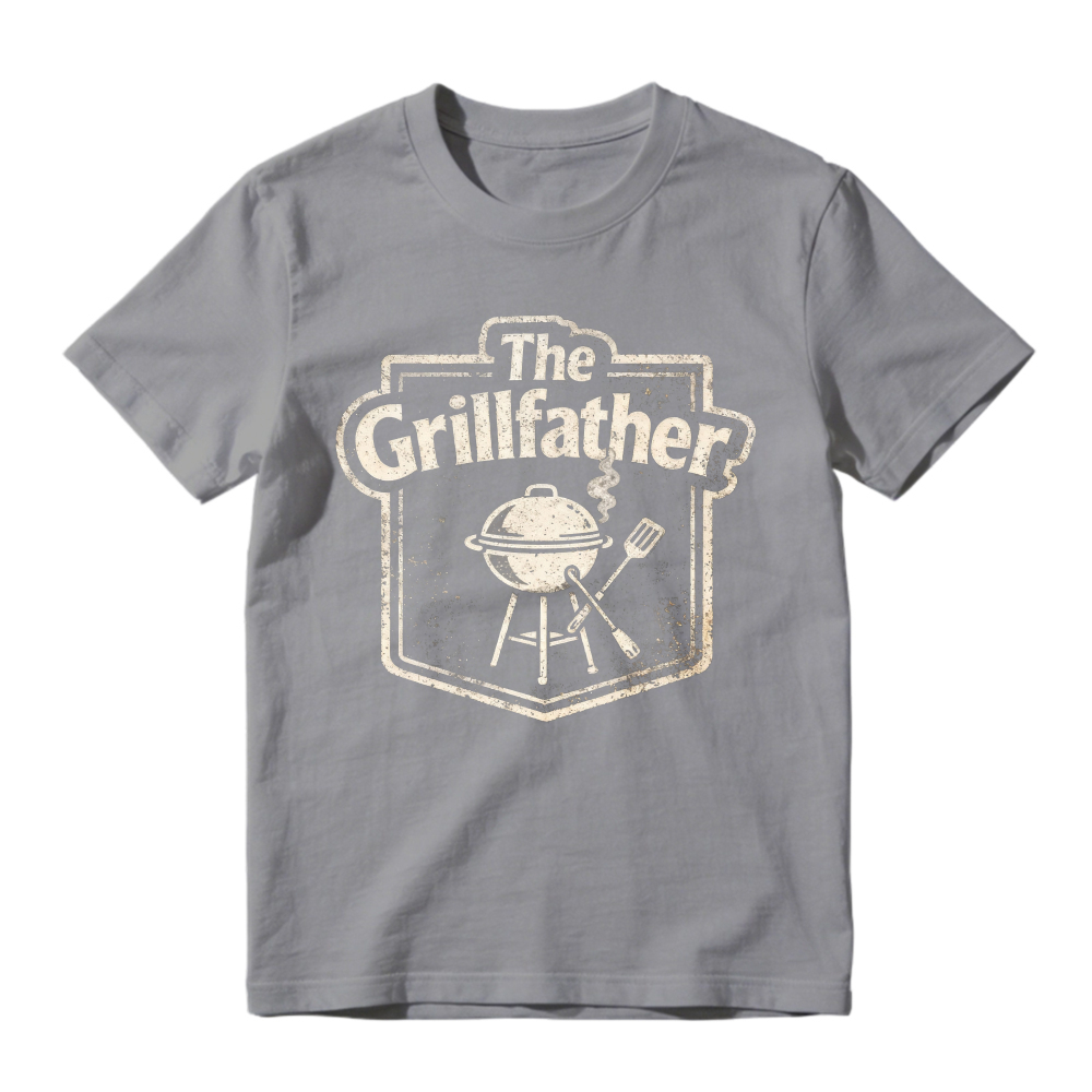 The Grillfather Barbecue Grill And Spatula Graphic Unisex Classic T-shirt