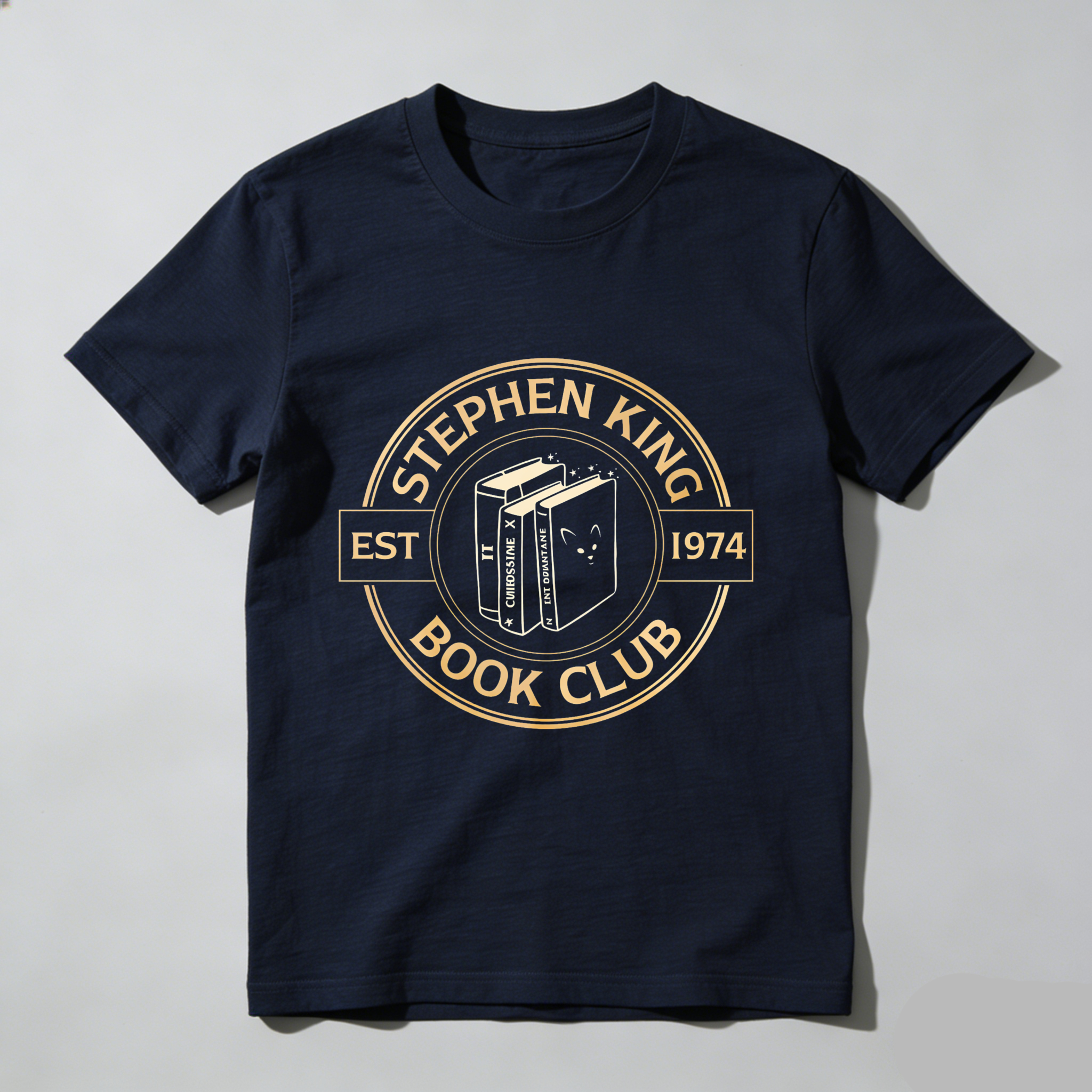 Wardrobecart Stephen King Book Club Established 1974 Tshirt