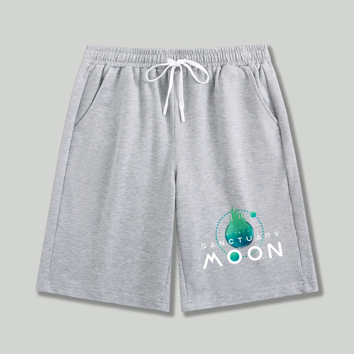 Wardrobecart Sanctuary Moon Logo Shorts