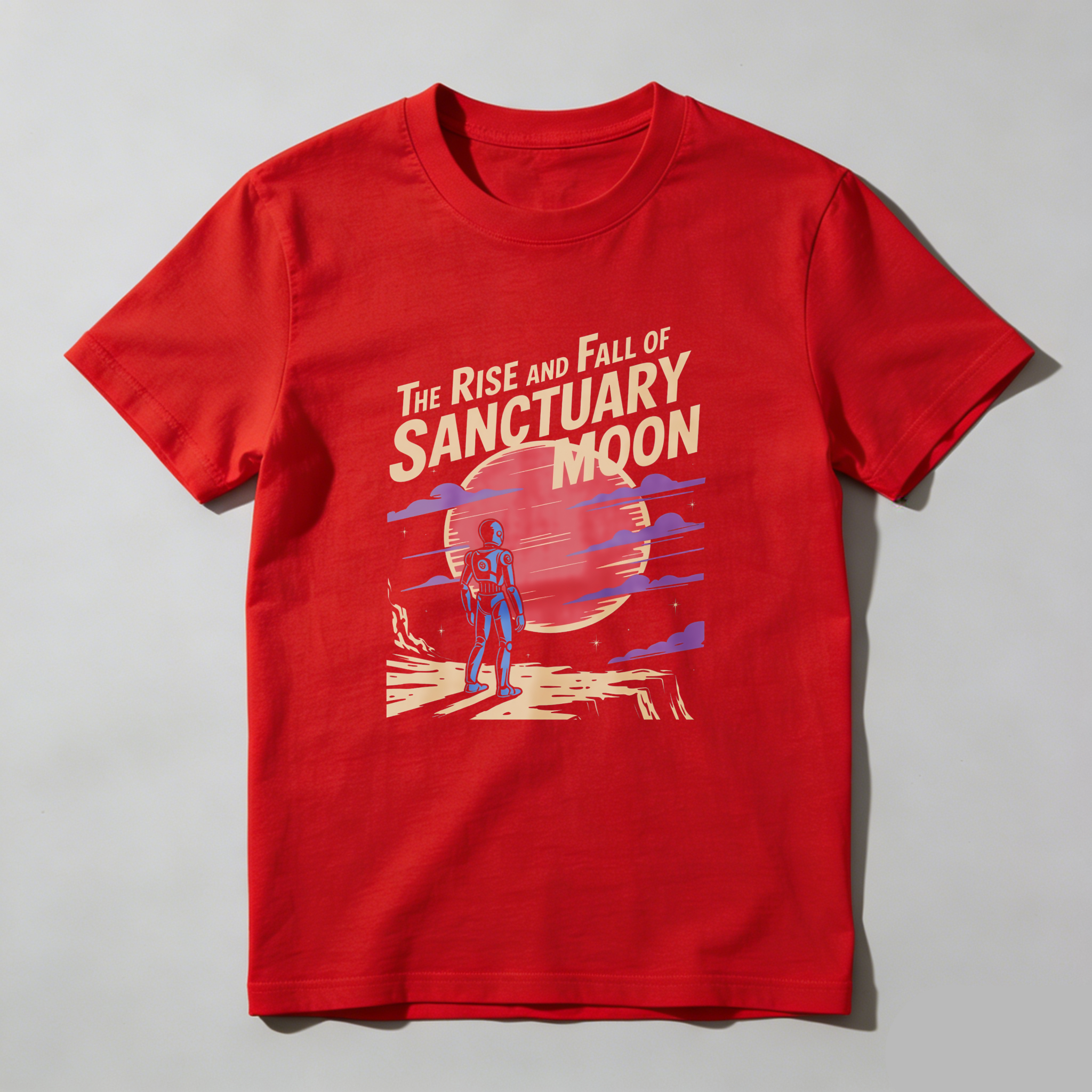 Wardrobecart The Rise And Fall Of Sanctuary Moon tshirt