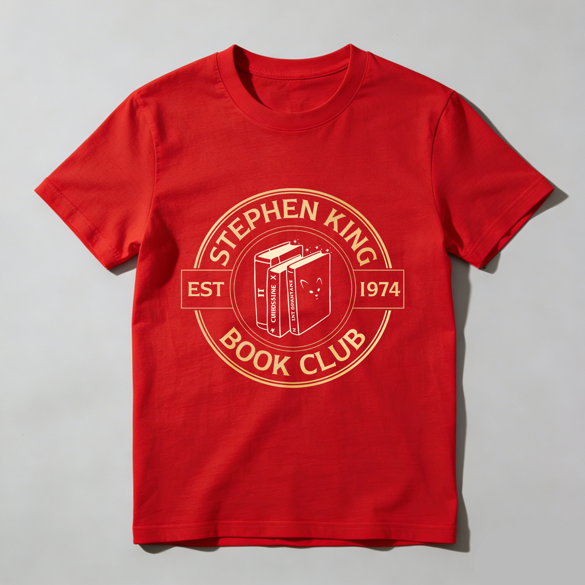 Wardrobecart Stephen King Book Club Established 1974 Tshirt
