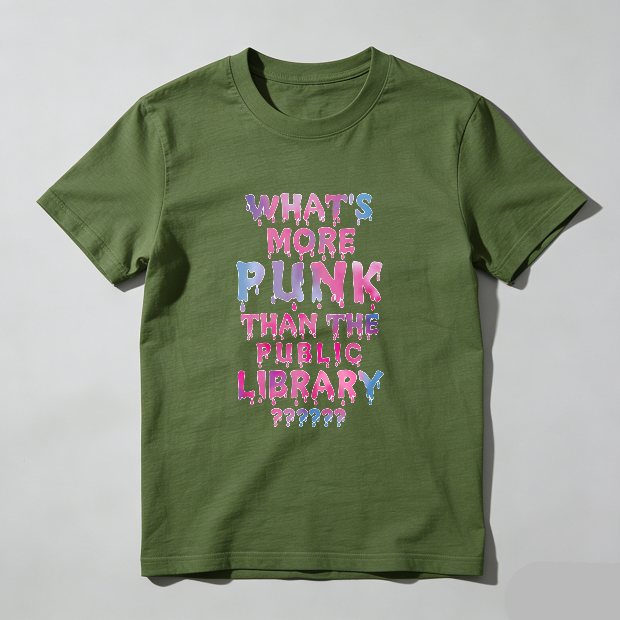 Wardrobecart What's More Punk Than The Public Library Tshirt