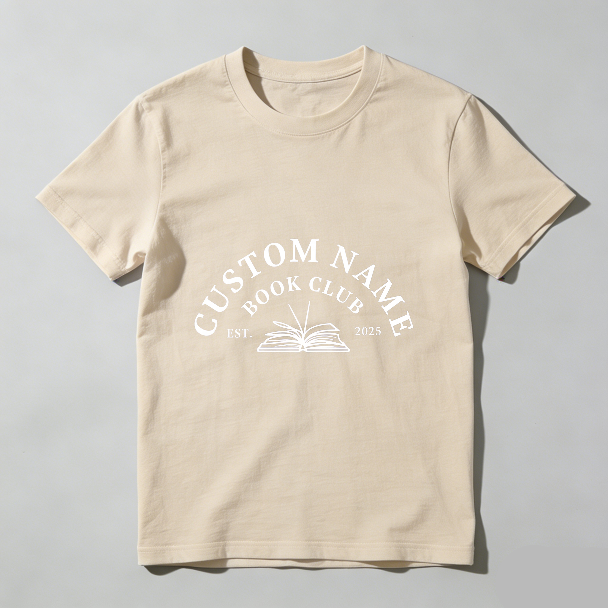Wardrobecart Name Book Club Est 2025 Tshirt